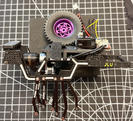 New scx24 build with 3D printed frame and tray.